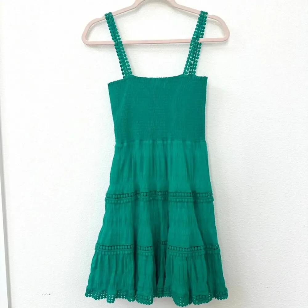 BB Dakota by Steve Madden Vivid Green Mini Dress, Size M, Preowned - Picture 6 of 10